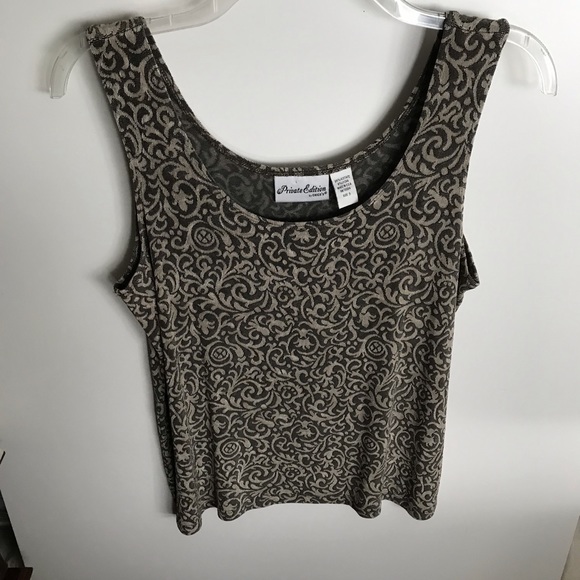 Chico's Tops Chicos Private Collection Tank Top And Jacket Set Poshmark